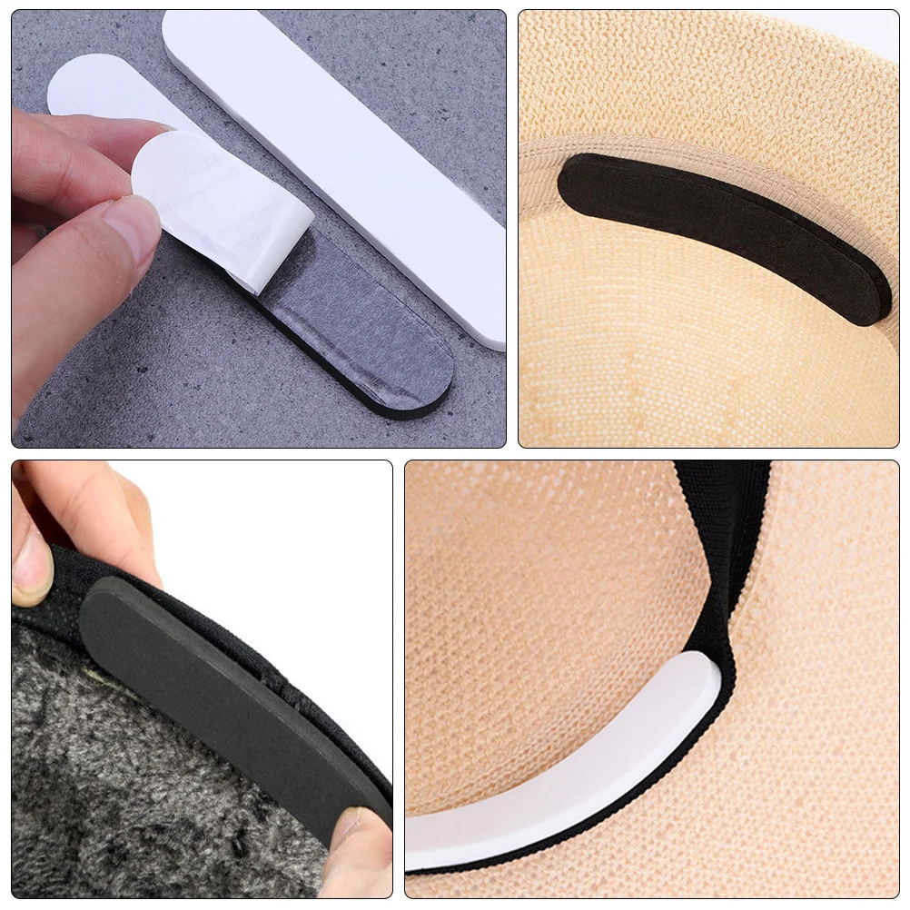 48 Pcs Hat Size Caps Sweatband Adjustable Head Circumference Stickers Small Device Saver