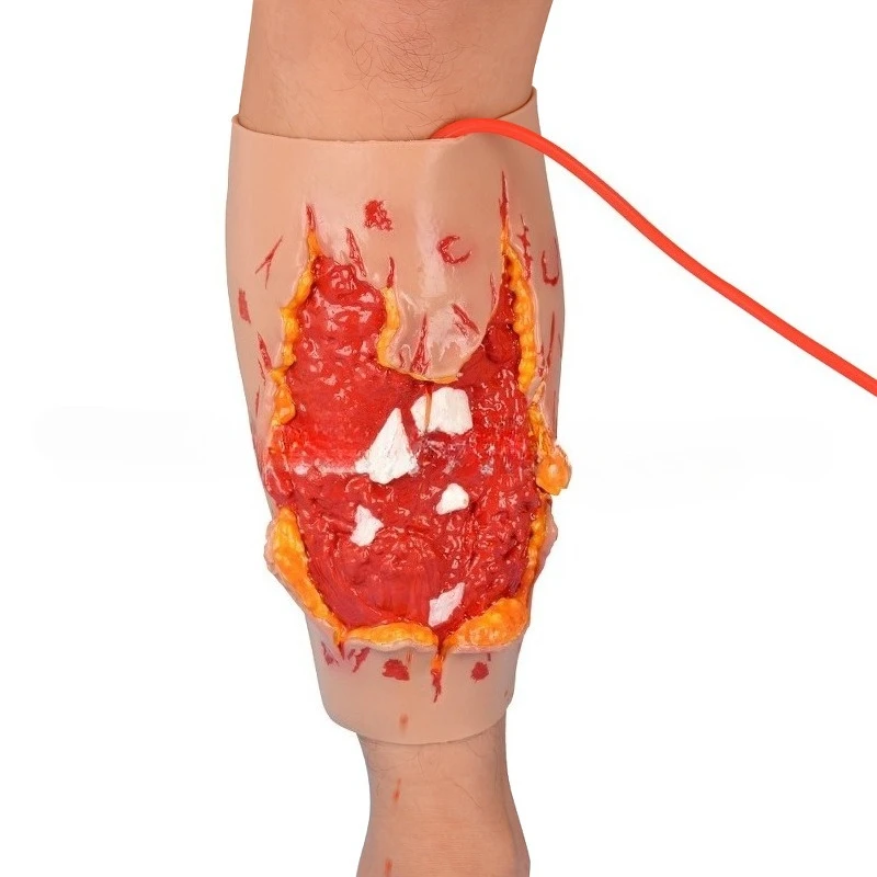 

Wearable wound model, wound fracture module, hemostasis exercise trauma module
