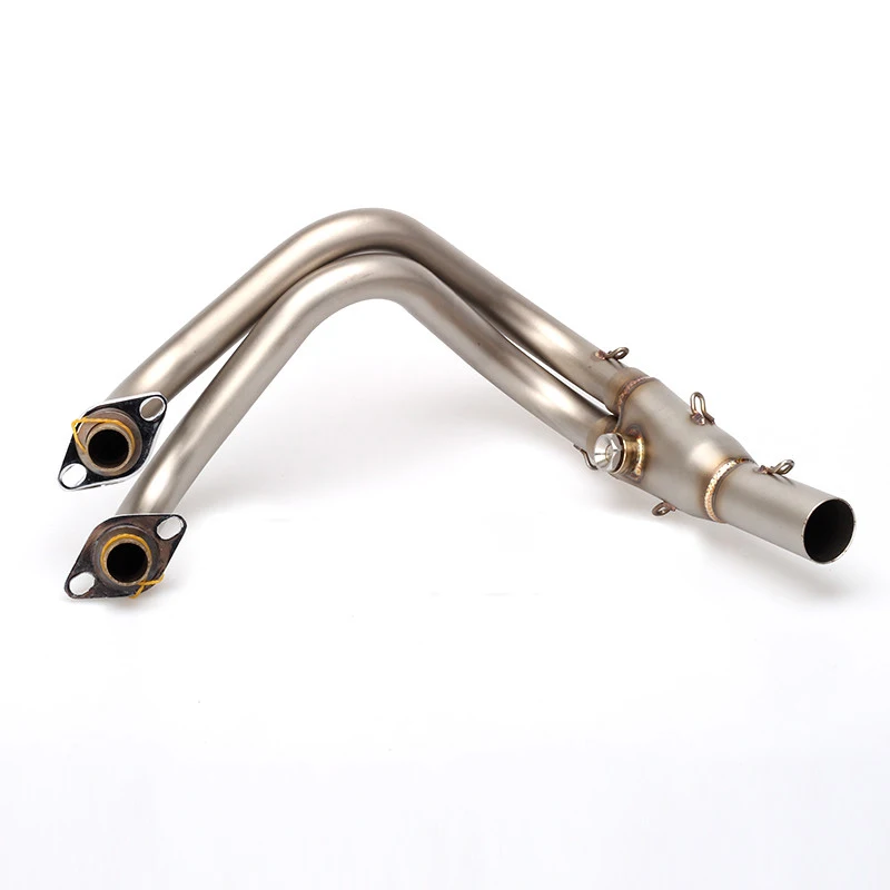 For Kawasaki Ninja 250R / Ninja 300 Z250 2013-2016 Z300 Escape Slip-on Motorcycle Exhaust Muffler Middle Link Pipe