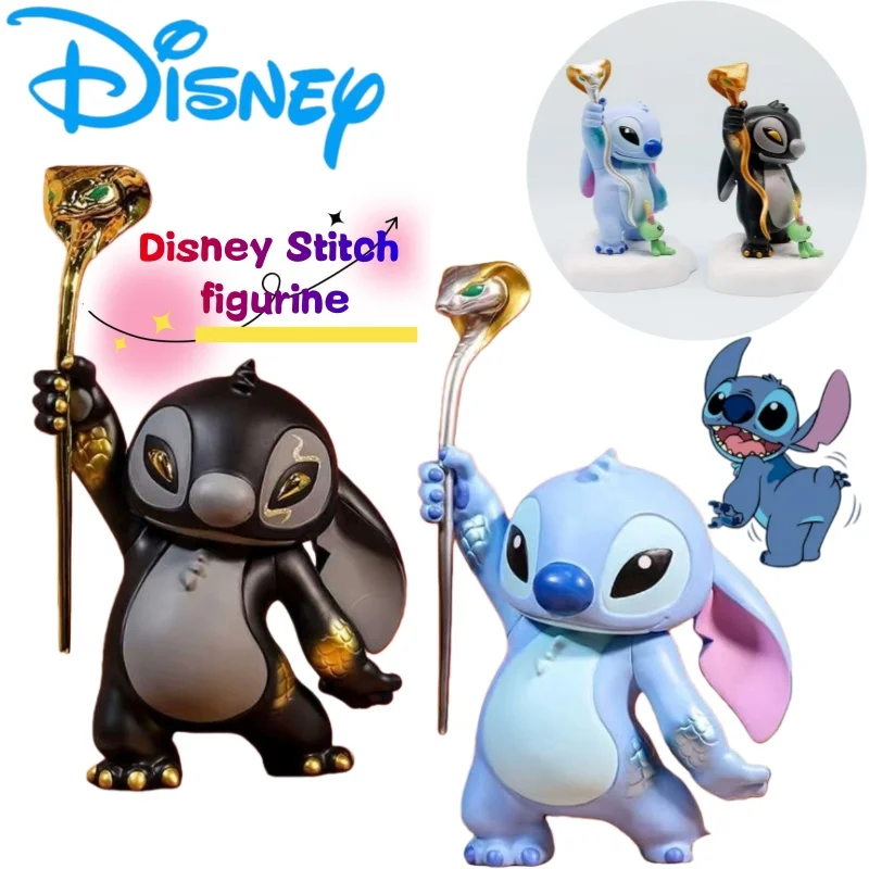 

Disney Stitch hand-made model high-value ins animation cartoon doll statue creative car chassis center console desktop ornaments
