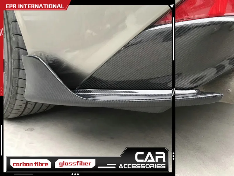 

ATS Style Carbon Fiber Rear Spat (GSE/AVE/ASE 3#) Glossy Finish Bumper Extension Splitter Lip For Lexus 2017 On IS350/300h/300