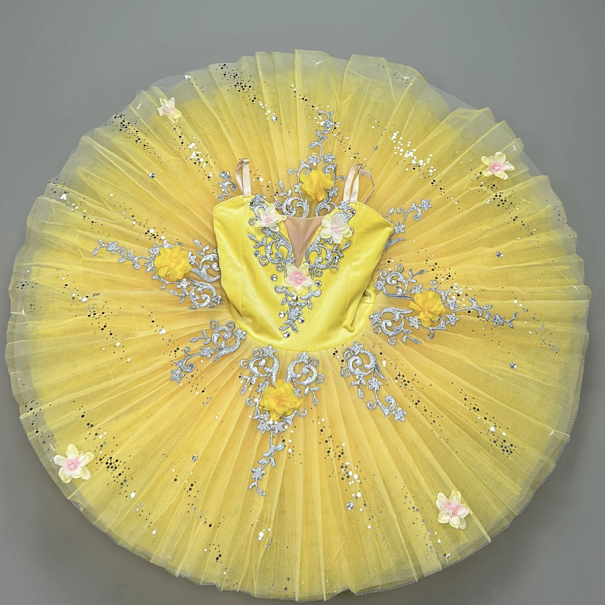 Jupe Tutu de Ballet Professionnelle Bleue, Robe de Ballet Adulte, Vêtements de brevpour Bol, Costume de Performance pour Enfants, Vêtements de brevJustaucorps de Ballerine