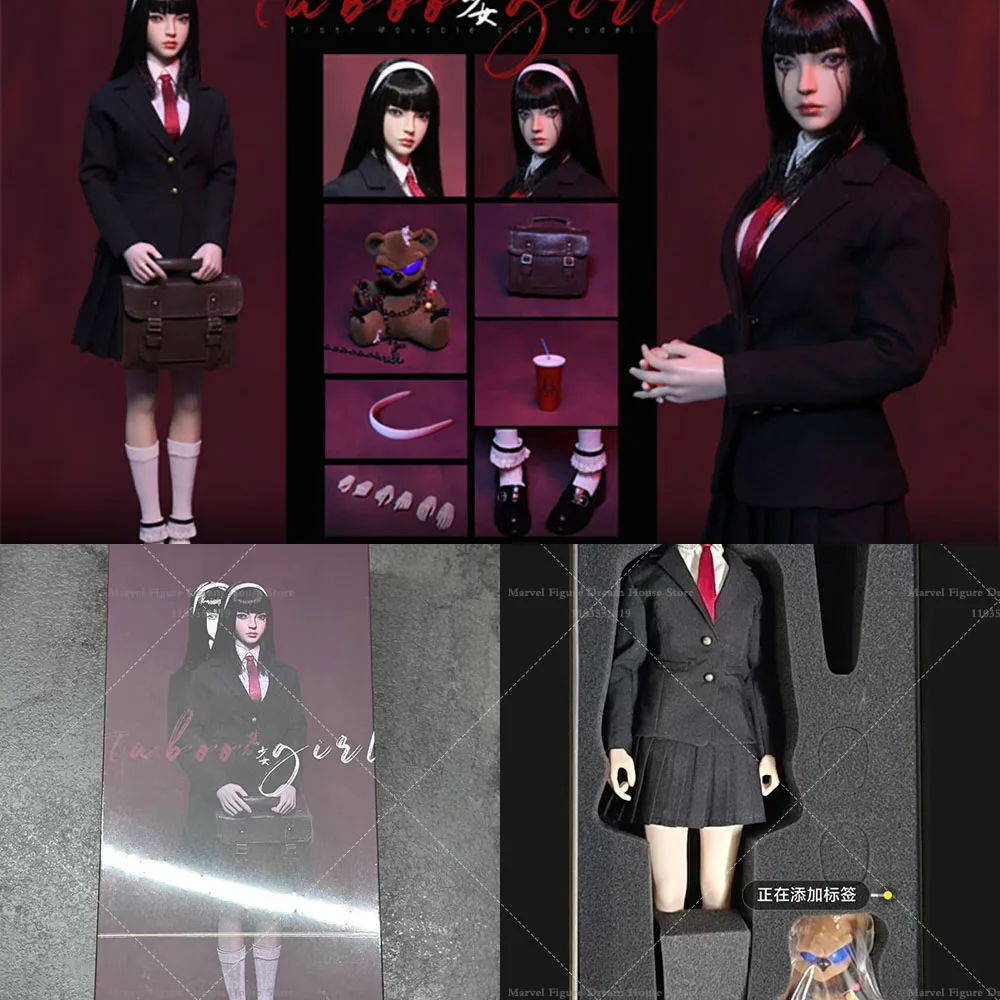 

JKtoys K-005 1/6 Scale Double-Headed Movable Eye Action Figure - Fujio Forbidden Girl Cosplay Version Collectible Toy