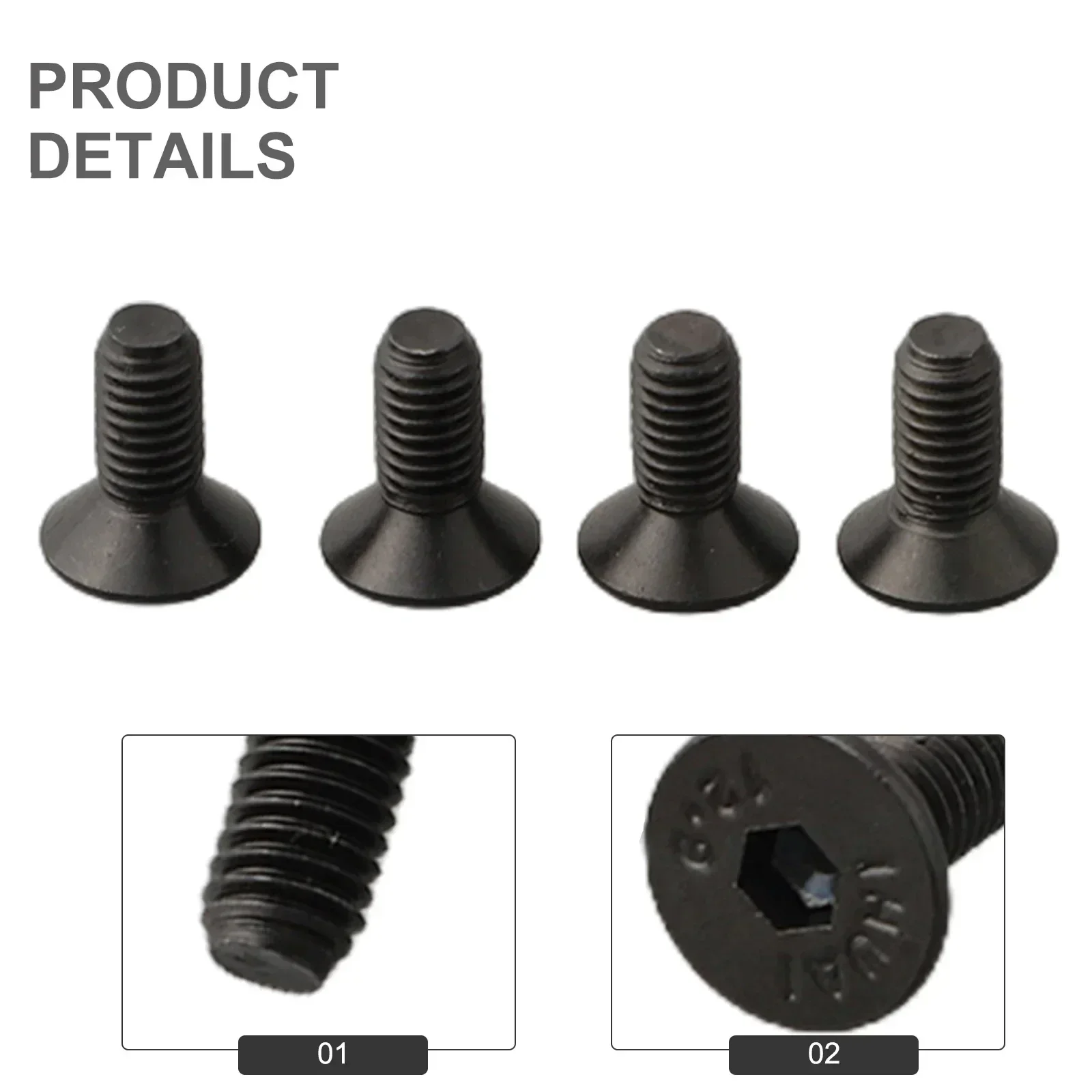 Practical Durable High Quality Hot Screws Screws 2g/pc For Self-locking Pedal Lock Lock Shoe Mounting Screw Metal 4pcs