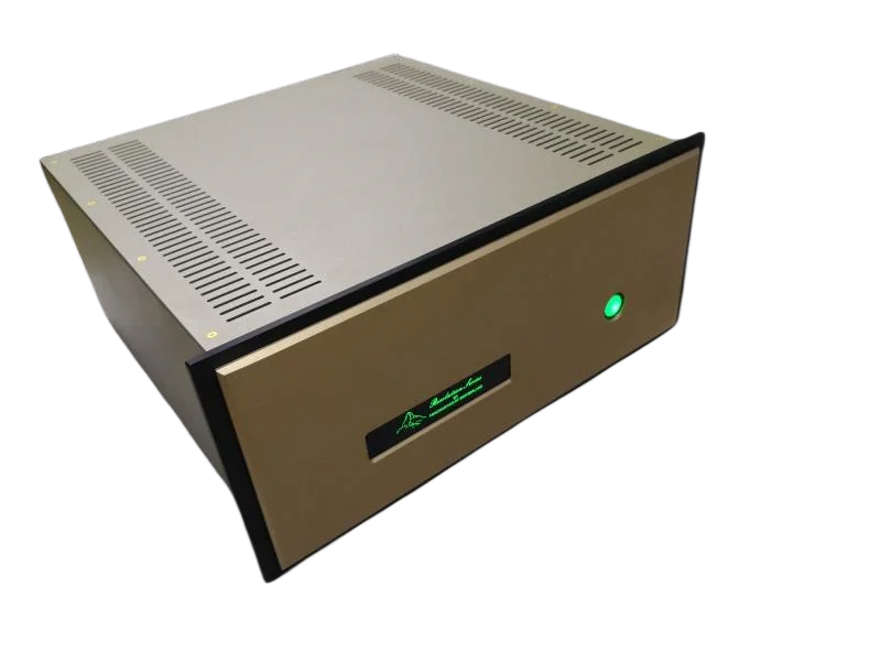 

The new FM711 rear stage amplifier case has an all aluminum front and rear panel Our store has matching finished boards