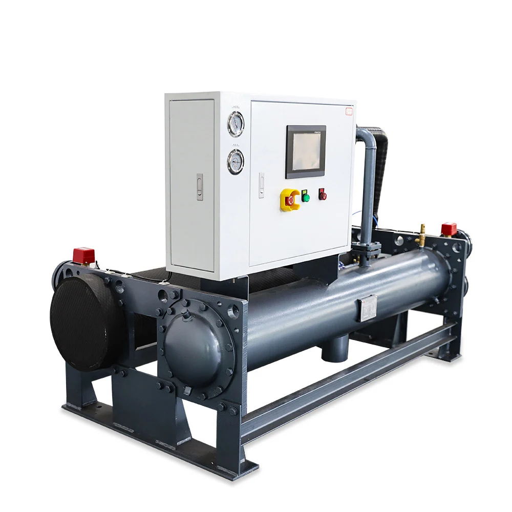 Air-cooled -80°C Water Circulation Corrosion-resistant Variable Frequency Energy-saving Screw Open-type Industrial Chiller Unit