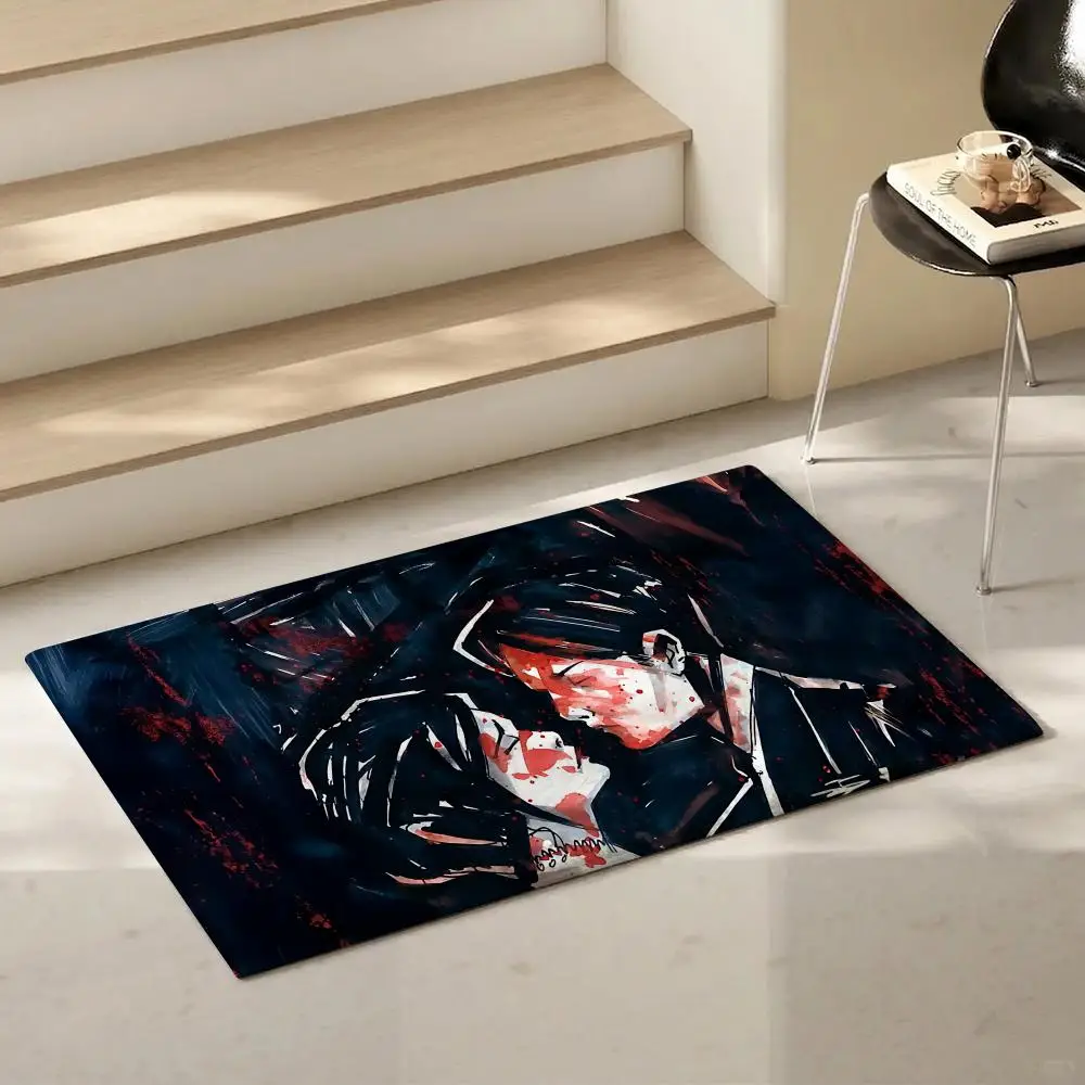 Band M-My Chemical Romance Floor Mat Eco-Friendly Flannel Doormat Non-Slip Odorless Soft Short Plush Indoor Floor Rug