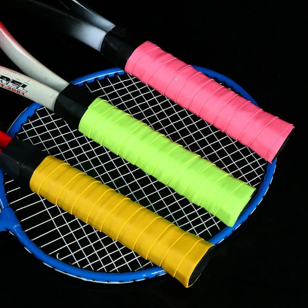 Cinta adhesiva de absorción de impacto para raqueta de tenis, Cinta de agarre antideslizante para deporte, cañas de pescar, banda para el sudor,