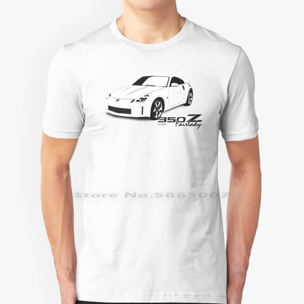 350z T Shirt Cotton 6xl 350z Auto Car Fairlady Anime Racing Sport Tune Aftermarket Nismo Legend Mechanic Initial D Gt