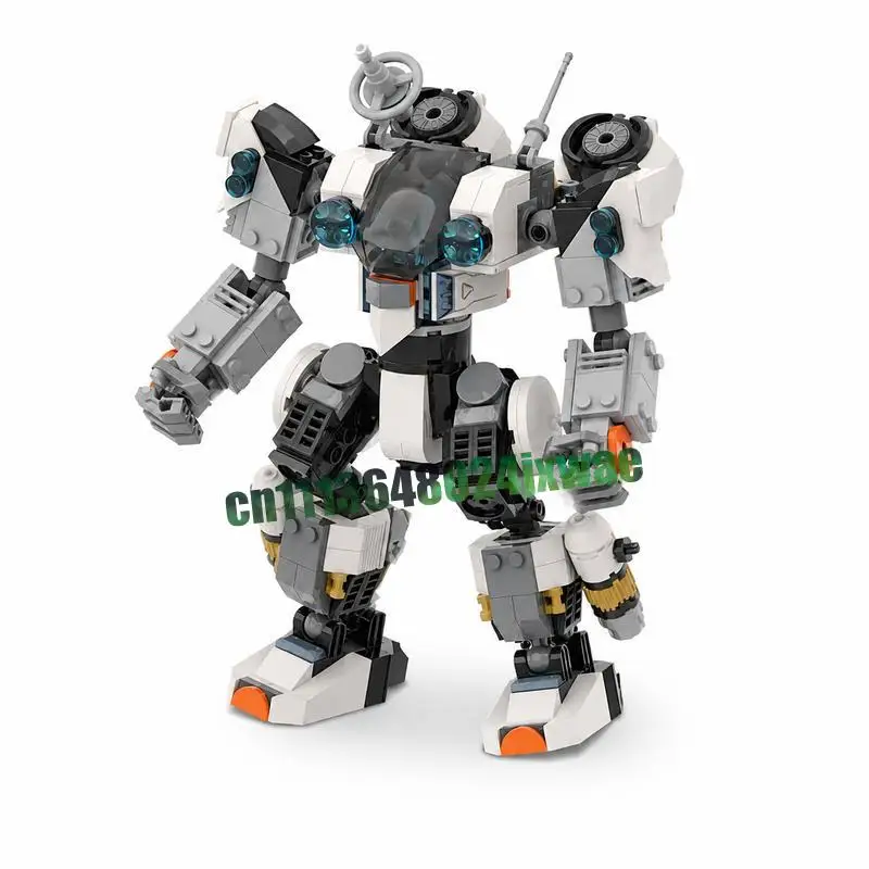 

NEW 668PCS Heavy Space Mech Sci-Fi Robot MOC Building Blocks Creative Model DIY Assembly Educational Toy Collection Display Gift