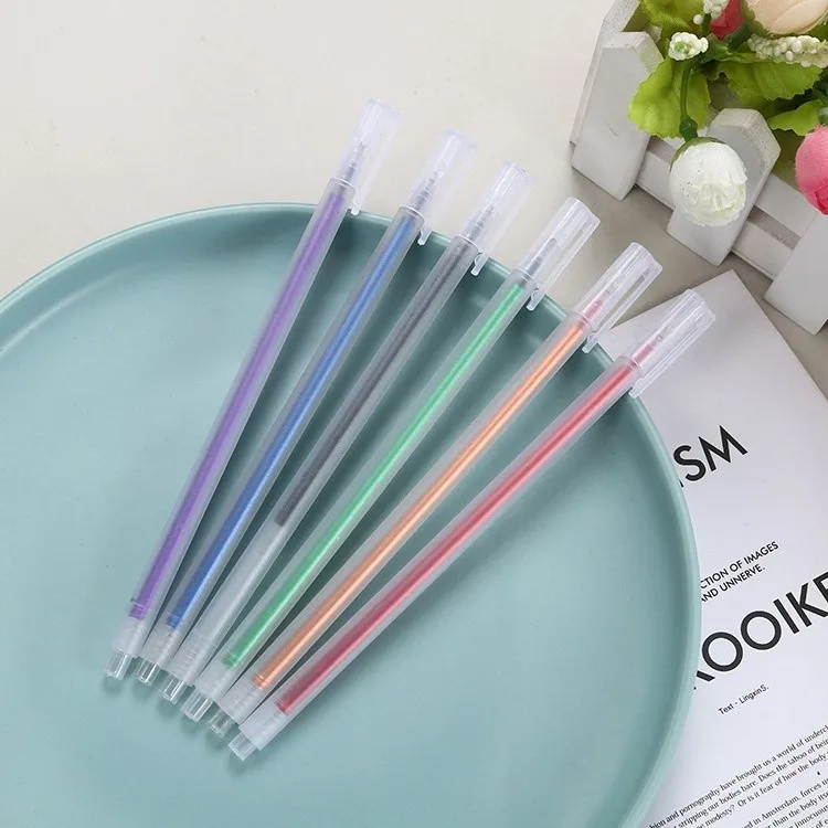 

Watercolor Pen Graffiti Painting Brush Quick-drying Watercolor Notepad Marker Highlighter Student Stationery Waterproof Gel Pen