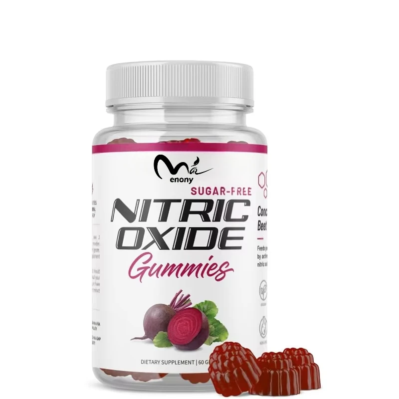 Sugar free nitric oxide beetroot gummies - heart health, energy enhancement, circulation, beetroot nitric oxide booster