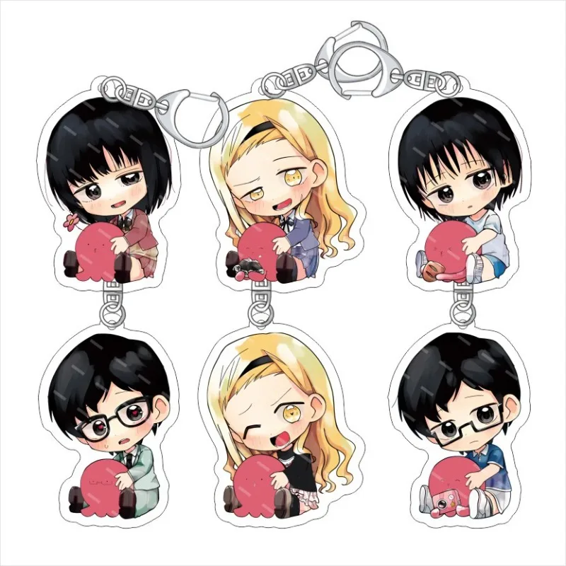 

Оригинальные периферийные устройства в японском аниме Takopi's, акриловые брелки, коллекционный рюкзак, брелок для ключей, креативные подарки на день рождения, игрушка