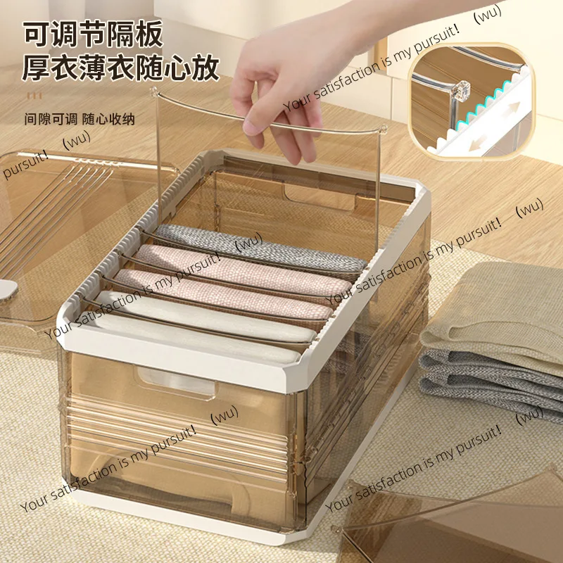 الذهبي القط الملابس السراويل الطبقات صندوق تخزين تخزين قطعة أثرية درج شبكة صندوق المنزلية تنظيم خزانة الطبقات سلة
