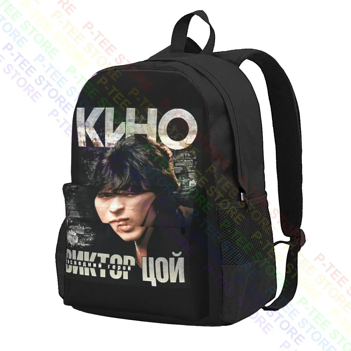 Viktor Tsoi Victor Choi Kino The Last Hero V.Tsoy Different Large Capacity Backpack Portable Outdoor Running