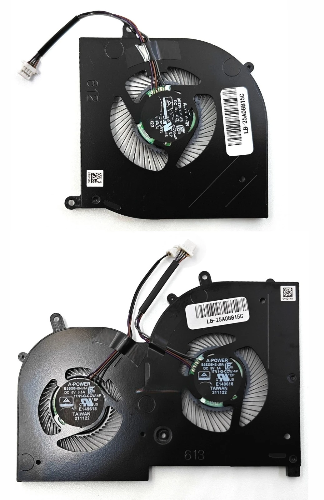 New FOR MSI Creator Z17 A12UET A12UGST A12UHST A12UHT MS-17N1 CPU / GPU Cooling Fan