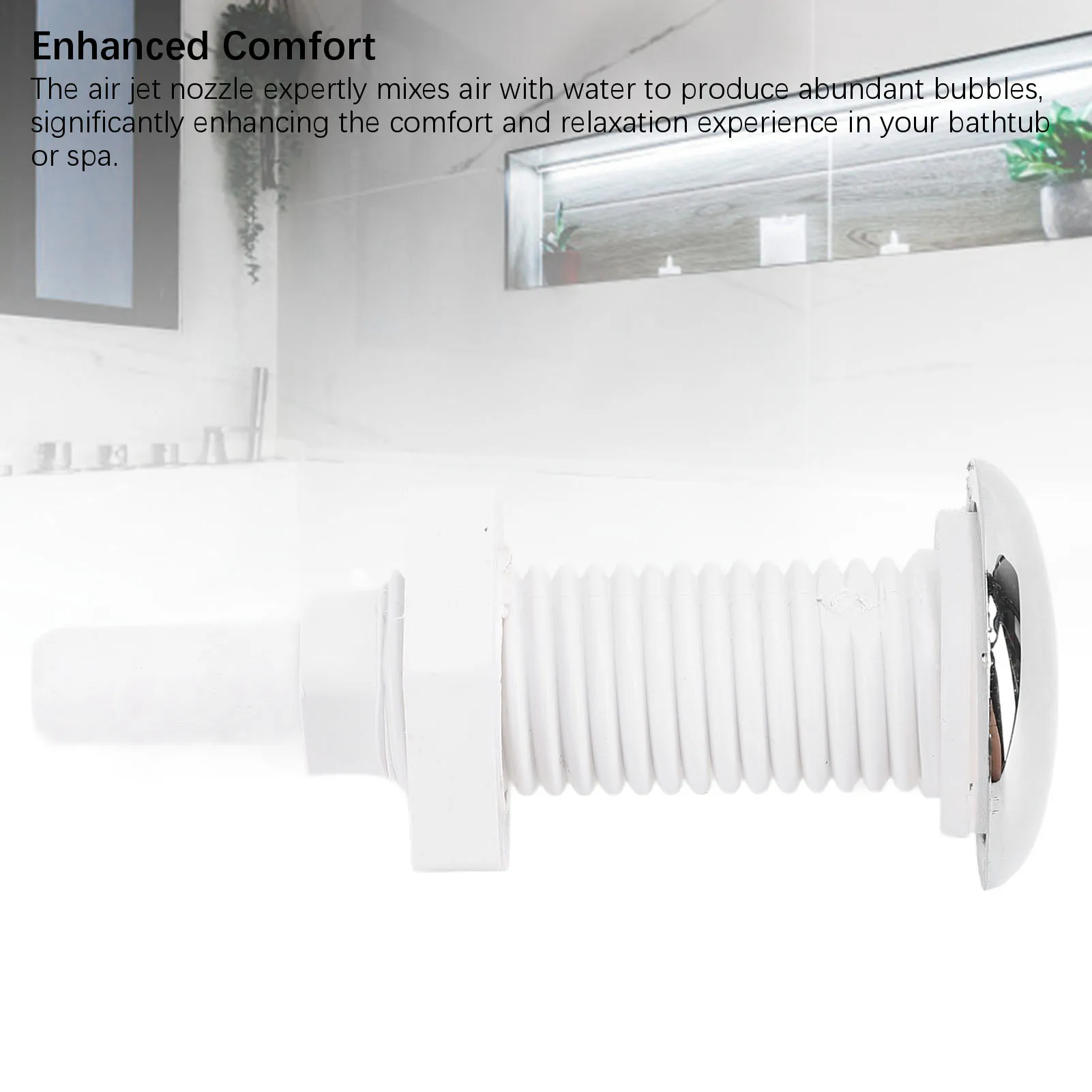 

D5 3 шт. Прямые воздушные форсунки для ванн из ПВХ 30 мм, сменные насадки для гидромассажных ванн и бассейнов, аксессуары для форсунок