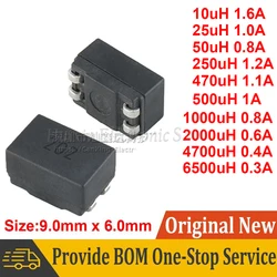 5pcs 0905 Common Mode Inductor Inductance Molding Choke Coil Power Filter SMD 10uH 25uH 50uH 250uH 470uH 500uH 1000uH 2000uH