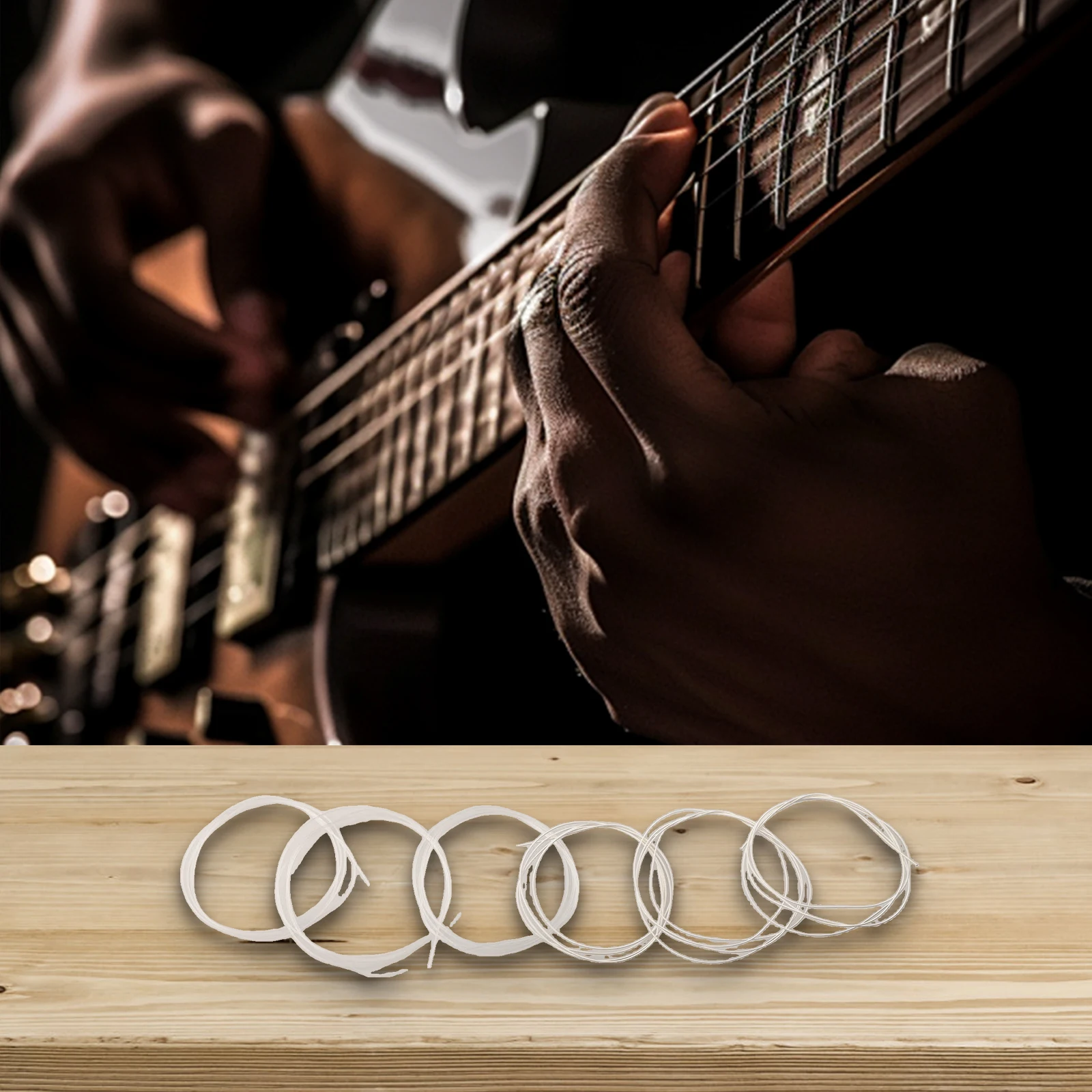 Pcs Set Anti Rust Classical Guitars Classic Guitar Strings Guitar Strings Comfortable And Reliable Long Lasting