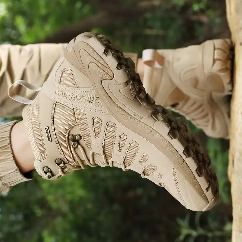 

2025 Hot Sale Hiking Shoes Men Non-Slip Man Mountain Climbing Shoes Outdoor Men Hiking Trainers Youth Trekking Hiking Shoes