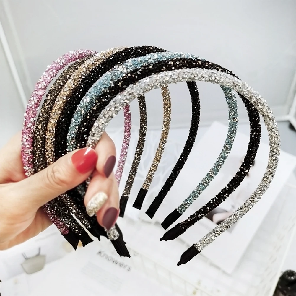 

7 Pcs Hair Hoop Rhinestone Headb Simple Headdress Accessories Fashionable Hair Accessories Long Lasting Durable Comfortable