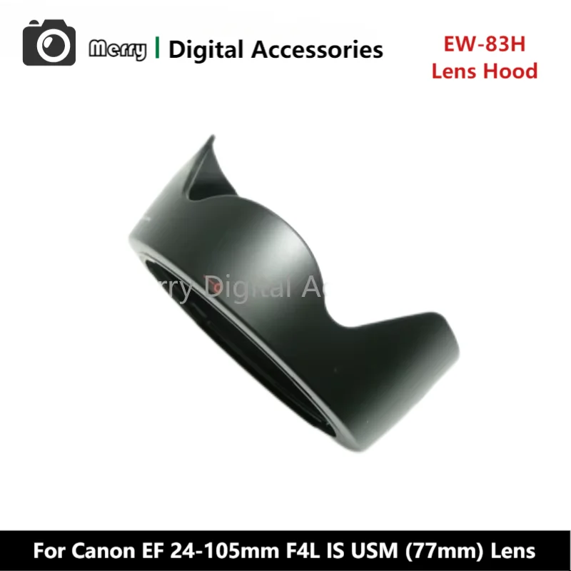 New Original Genuine Front Lens Hood EW-83H For Canon EF 24-105mm F4L IS USM (77mm) Camera Lens