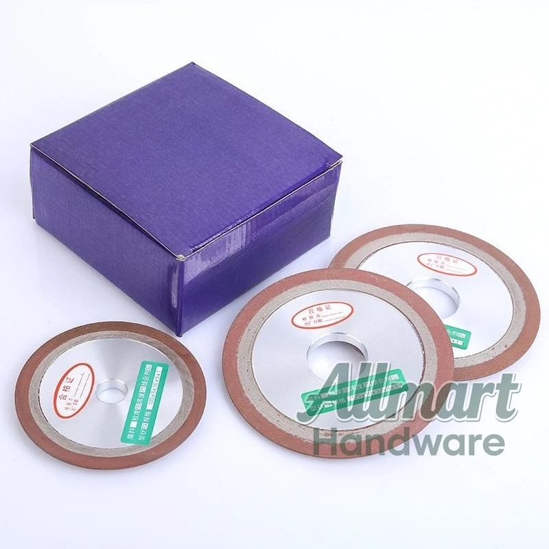 

Alloy & Diamond Grinding Wheel, Resin Bond PDX Grinding Disc, Single Bevel Edge Abrasive Tool for Metal & Stone Polishing