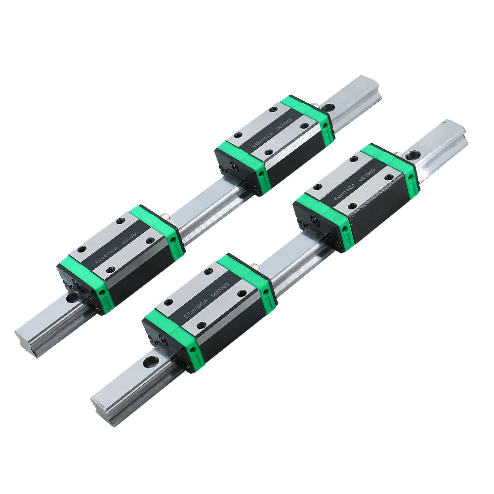 

HLTNC HGR15 HGR20 HGR25 HGR30 HGR 45 HGR65 HGH20C Customized up to 6 Meters Linear Guide Rail and Block Slider Carriage for Cnc