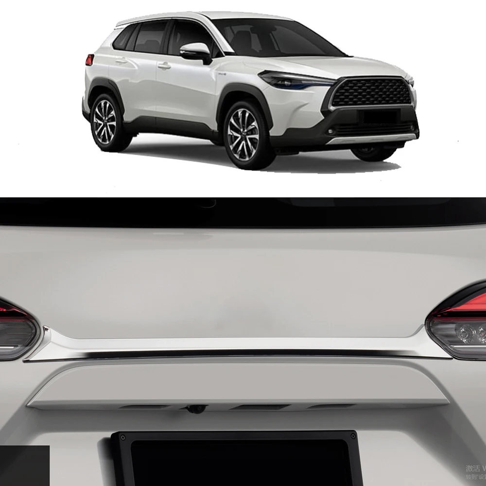 

Для Toyota Corolla Cross 2020, задняя крышка автомобиля, молдинг крышки багажника, накладка