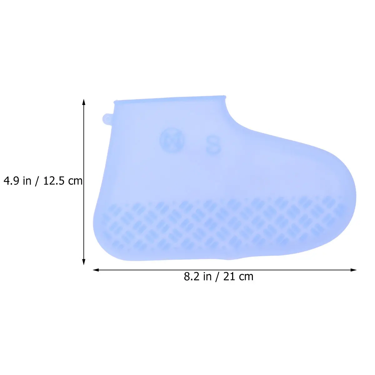 1Pcs Elastic Silicone Shoes Cover Non-Slip Waterproof Shoe Protector for Restaurants Supermarkets Outdoor Activities Year-Round