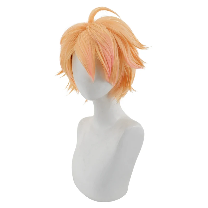 L-email wig Synthetic Hair Game LOL Lovestruck Ezreal Cosplay Wigs Valentine\'s Day Skin Wigs Blonde Color Heat Resistant Hair