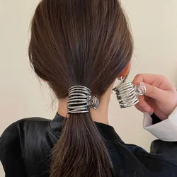 Pince à queue de cheval haute pour femmes, pince à cheveux en métal, pinces à cheveux pour filles, épingle à cheveux partenaires, accessoires pour cheveux, vêtements de sauna, mode 2024