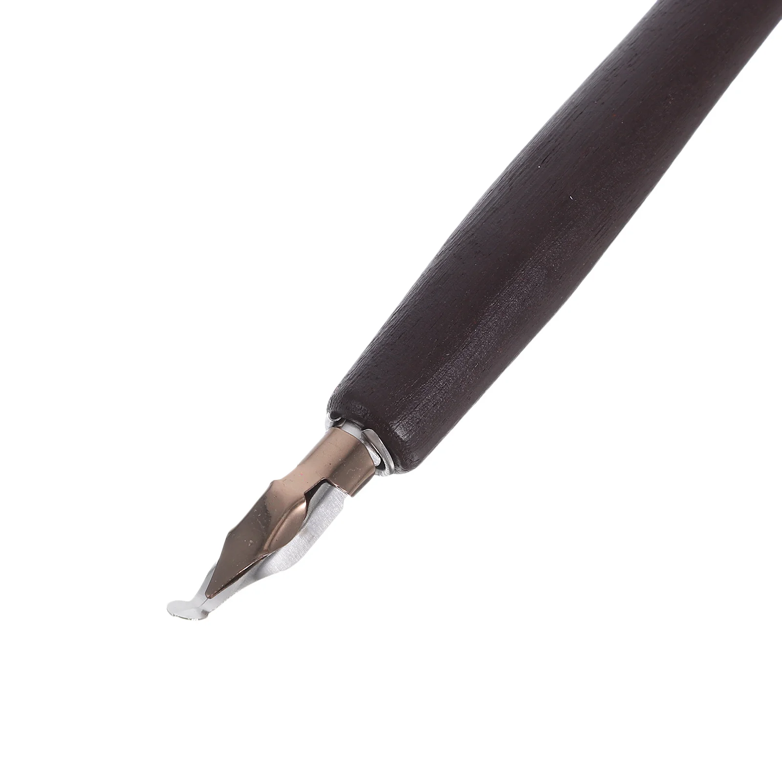 5Pcs Wooden Dip Pen Vintage Style Thick Barrel for Calligraphy Drawing Painting Beginners Artists Creative Writing Fountain Pen