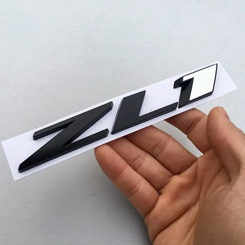 ZL1 Metal Car Sticker Emblem Badge Trunk Decals for Chevrolet Camaro ZL1 Colorado Z71 OFF ROAD 4X4 SIERRA GMC Suburban Stickers