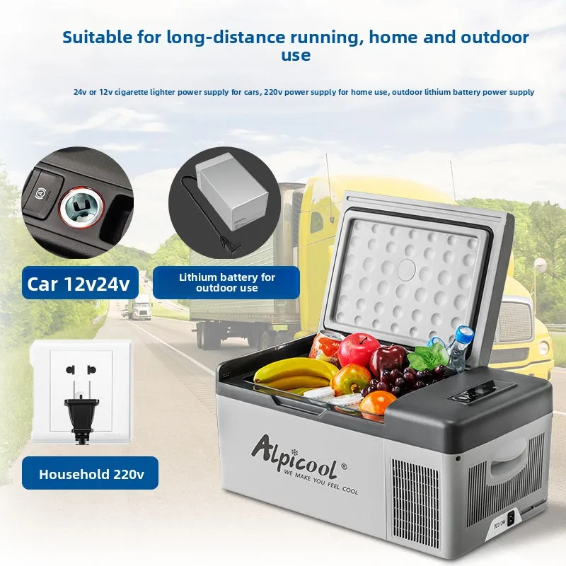 مع بلوتوث مبردة فروزن كلاسيك C15 سيارة في الهواء الطلق سيارة متنقلة/SUV/شاحنة كبيرة