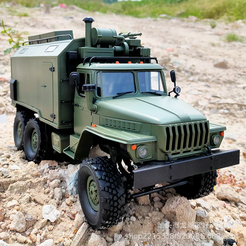 

B-36 Ural Command Army Card Model Climbing Off Road Rc Remote Control Vehicle Six Wheel Drive Modified Toy