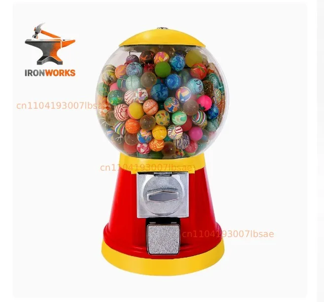 Coin Operated Self-Service Mall Shop Toy Bubble Ball Candy Twisting Vending Dispenser Machine