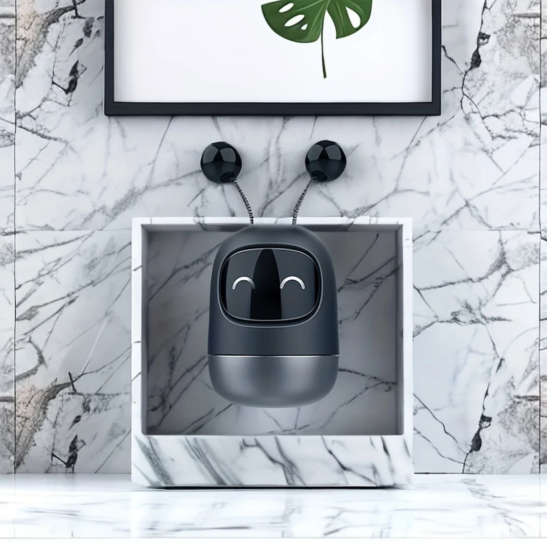 سيارة روبوتية بفتحات داخلية سوداء ، علاج بالروائح العطرية ، معجون التوابل الصلب ، ملحقات ديكورية ، ثلاثة لصق ، إرسال ، 1 روض #1