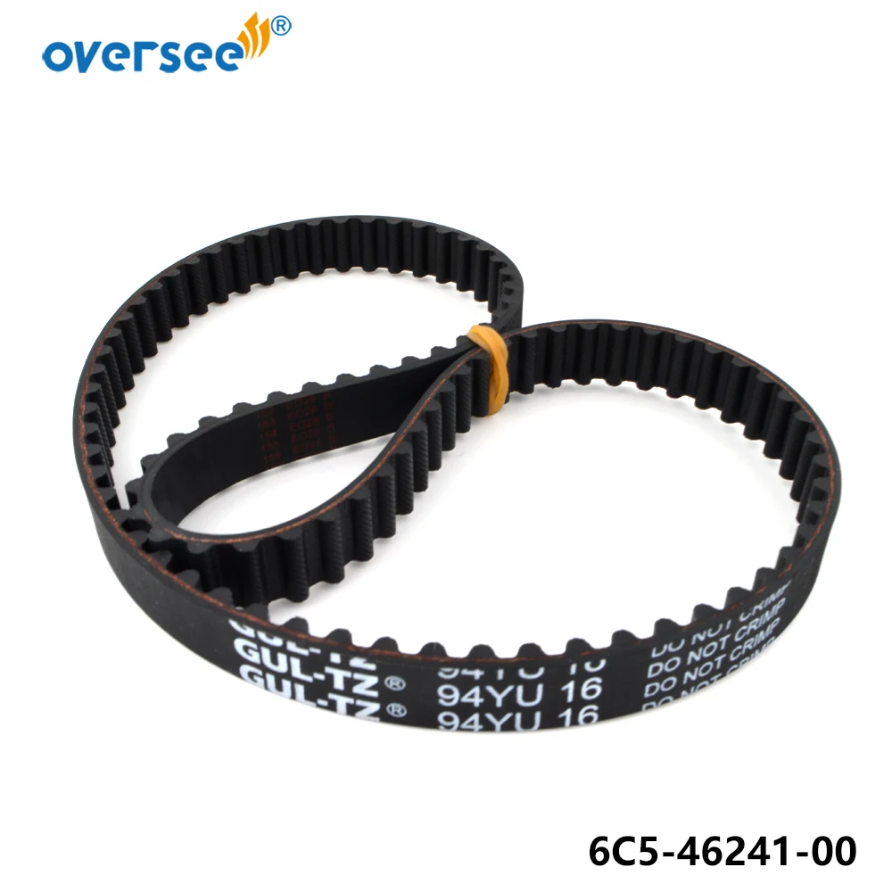 6C5-46241 Timing Belt For Yamaha Outboard Motor 4 Stroke Parsun Engine  6C5-46241-00 ;F25D/T60/F60/F70