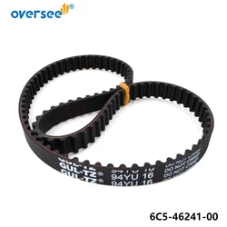 6C5-46241 Timing Belt For Yamaha Outboard Motor 4 Stroke Parsun Engine 6C5-46241-00 ;F25D/T60/F60/F70
