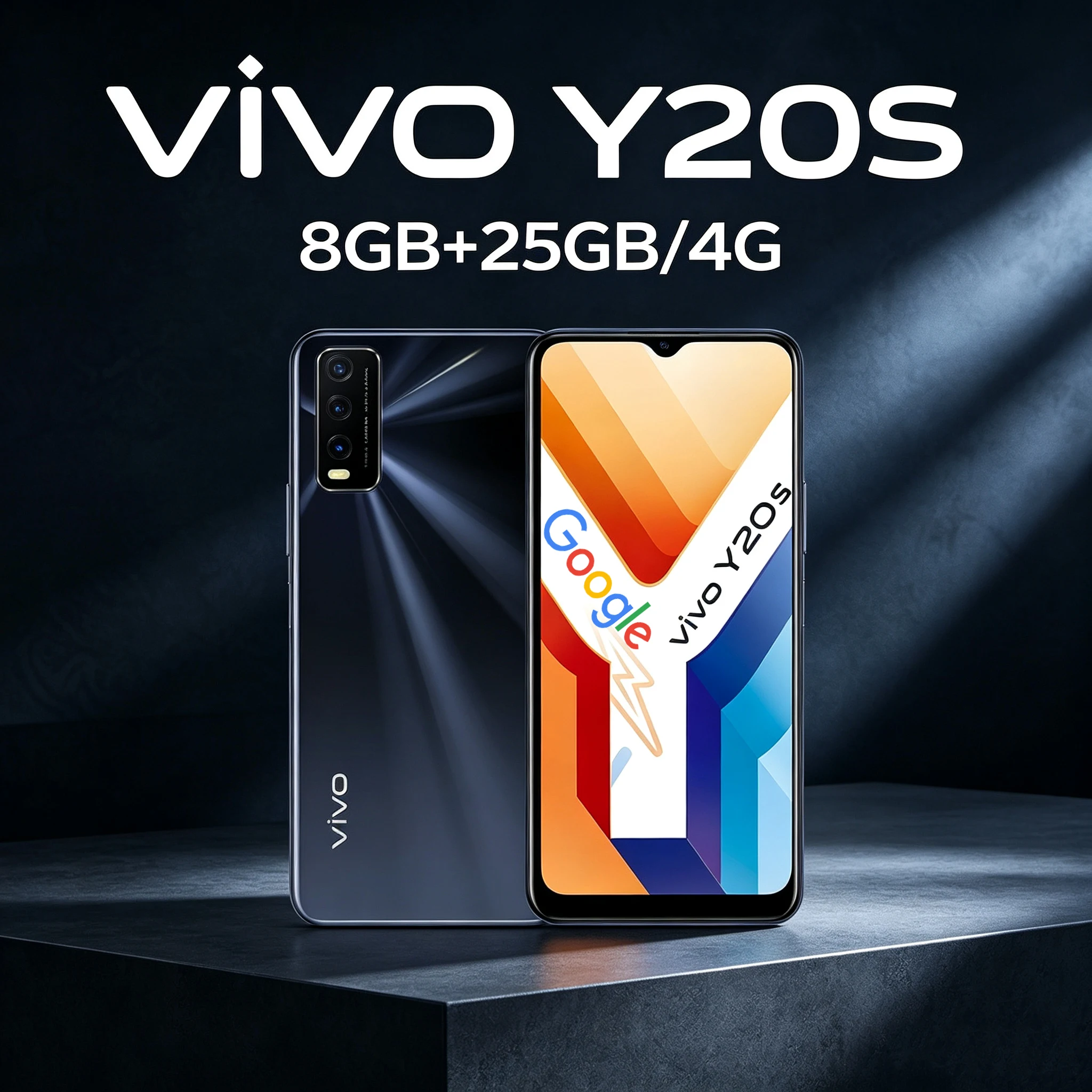 Genuine Unopened VIVO Y20S 4G/Dual SIM Dual Standby Full Netcom Smartphone Rear 13MP+2MP+2MP Triple Camera/Front 8MP/8GB+256GB