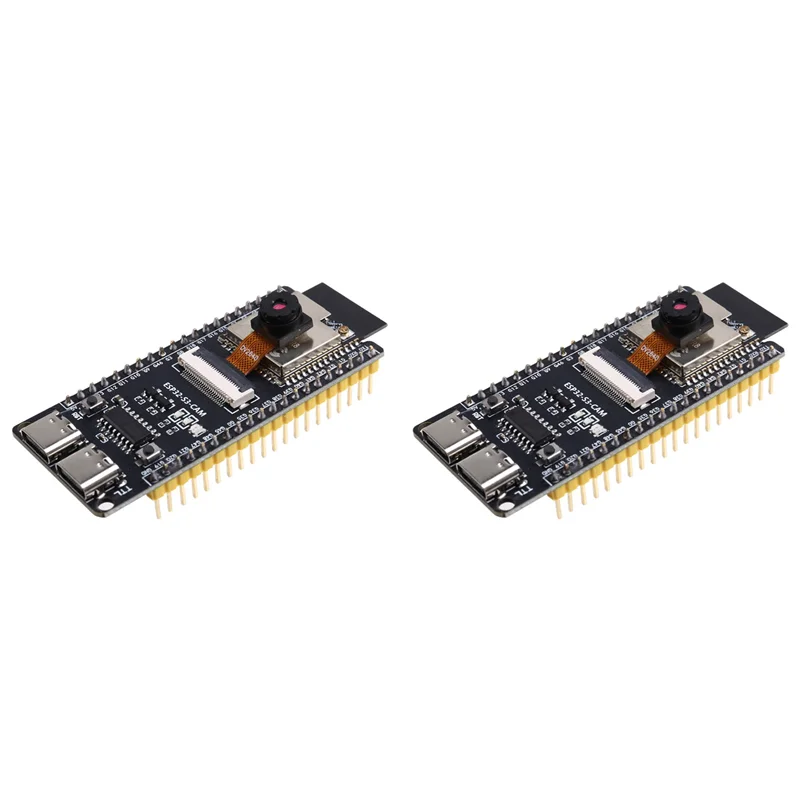 

Ingenious-2X ESP32-S3 WROOM N16R8 CAM Макетная плата Wi-Fi + Bluetooth-модуль OV2640 Камера