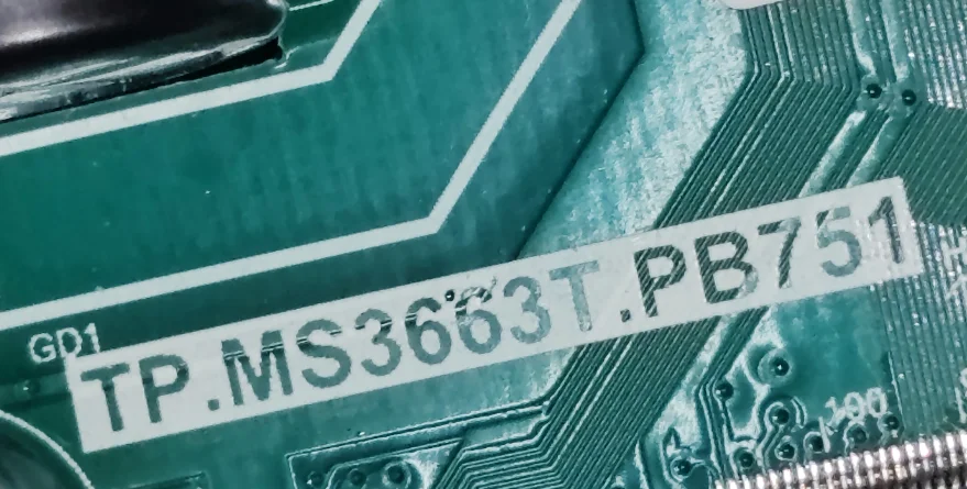 TP.MS3663T.PB751 Three in one TV motherboard for  48W   560ma  7675XT3200Q-Y040   32W412G  53AWX475M02-G000