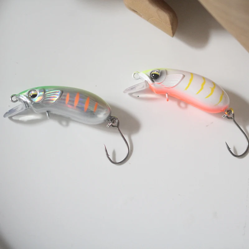 1Pc CC40 CC35 Micromatter Langsam Sinkende Minnow Angeln Locken 4,3g 45mm Niedrigen Schwerpunkt Stille System künstliche Gefälschte Köder – Detail 13