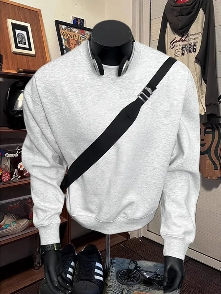 

Мужская толстовка без капюшона, двусторонняя, с возможностью переворачивания, изменения и регулировки, термо.