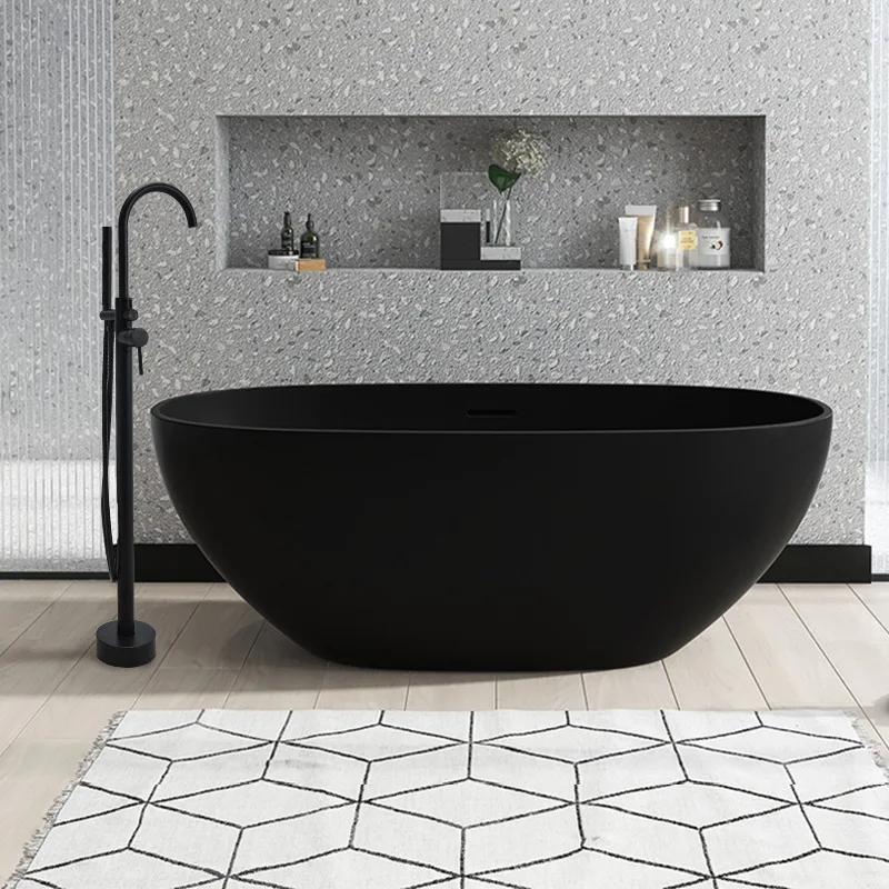 Artificial Bathtub Hotel Engineering B & B Home Independent Couple Double Bathtub Small Apartment Adult Bathtub Deep Bubbl