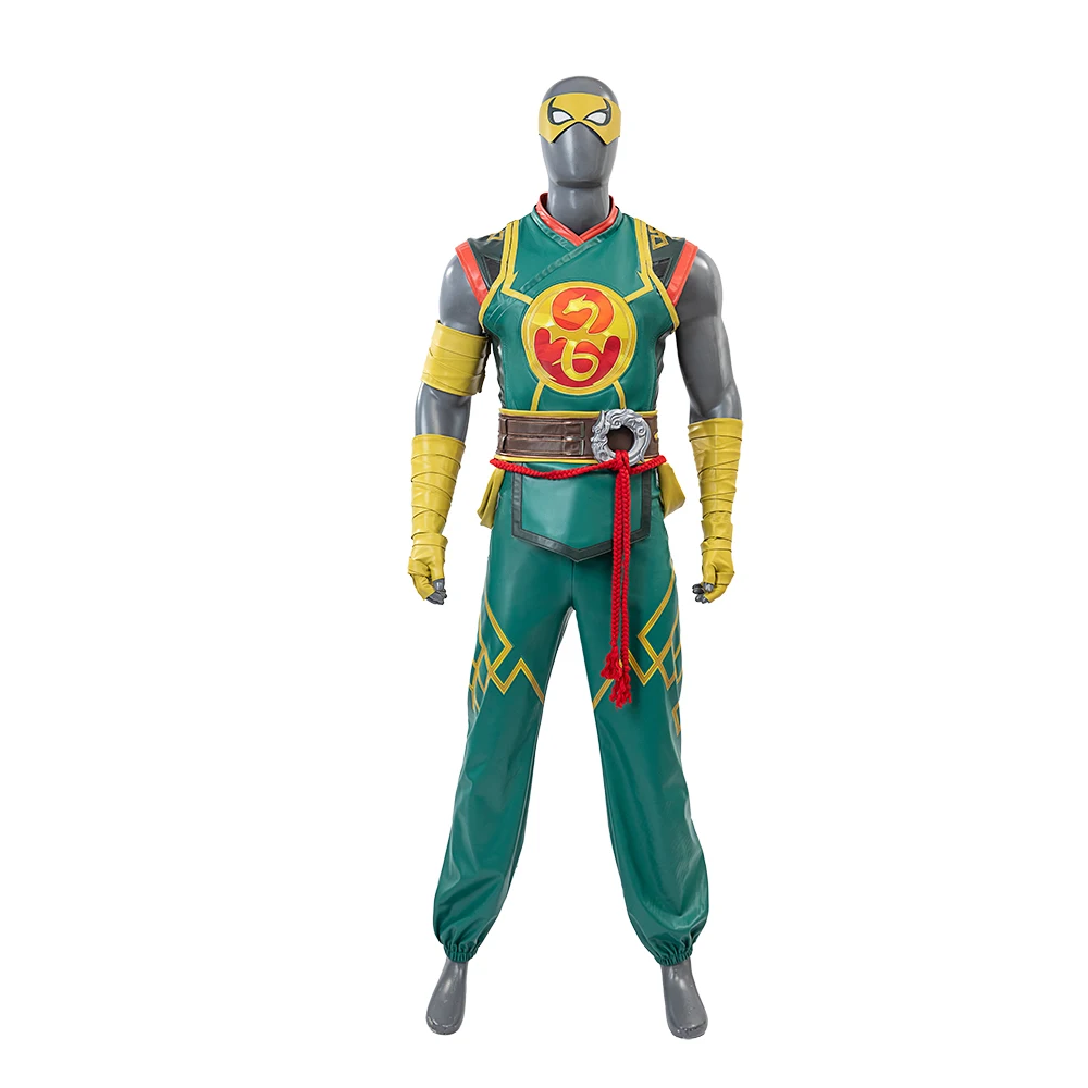 Game Iron Fist Cosplay Costume Halloween Carnival Party Suit view 3