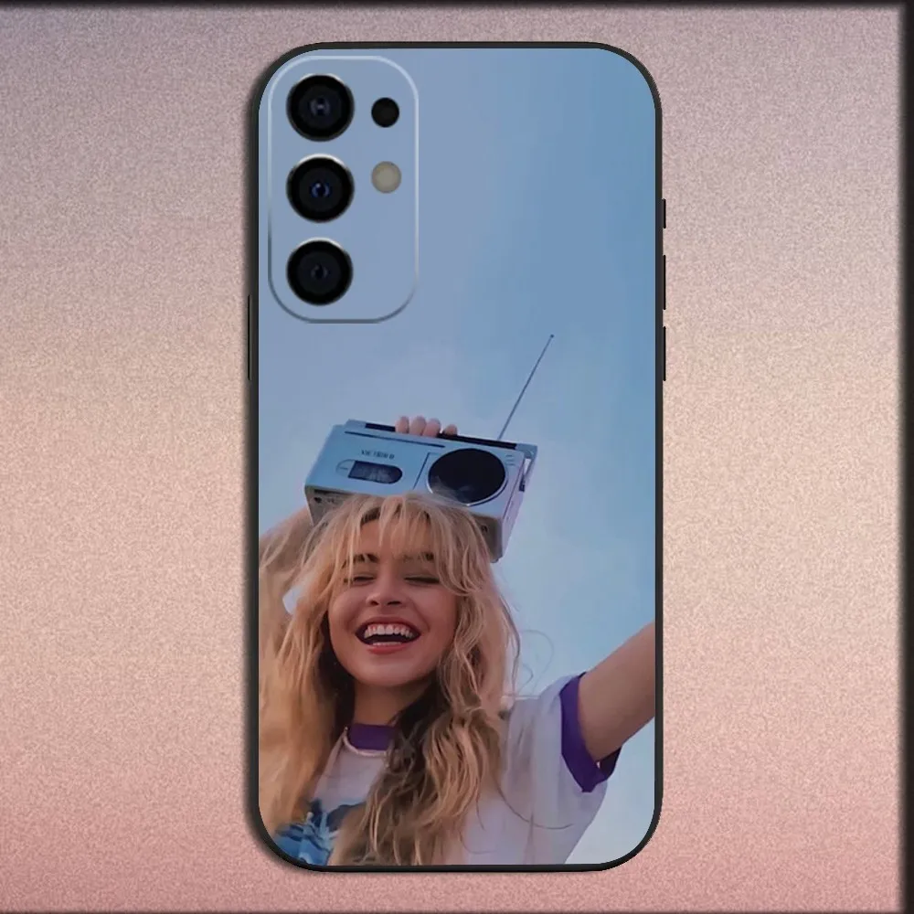 Singer S-Sabrina Carpenter Phone Case For Samsung  S25,S24,S21,S22,S23,S30,Ultra,S20,Plus,Fe,Lite,Note,10,9,5G Black Soft Cover  - AliExpress 202192403