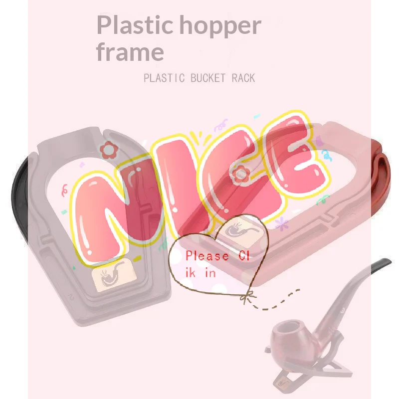 

【BA】Портативная подставка для трубок, универсальная, черно-красная, пластиковая, складная, держатель для трубок, аксессуары для трубок, для домашнего использования