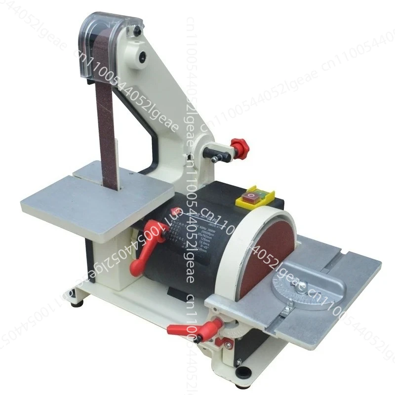 Bench Top Sand Polishing Machine, Round Disc Belt Grinder, Sanding Polishing Machine, 220V